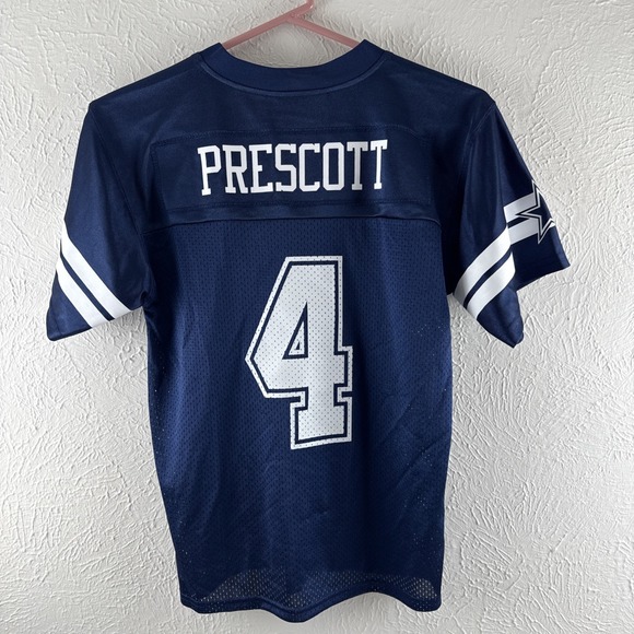 NFL Dallas Cowboys Dak Prescott #4 Glitter Home Jersey Women's Size Medium - Picture 5 of 7